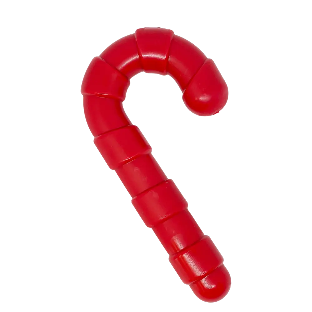 Candy Cane Ultra Durable Nylon Chew Toy for Dogs 15-80 lbs Made in USA FDA Compliant Non-Toxic Dishwasher Safe Easy to Clean