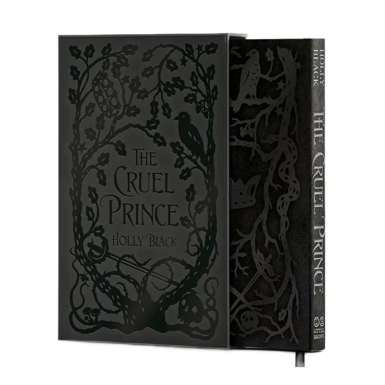 The Cruel Prince Collector's Edition Hardcover by Holly Black - Deluxe Velvet Cover & Ribbon Bookmark book lover individual book special