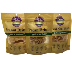 Snack Pack Trio Bundle - Delicious Combination of Three Snacks Salt Peanut Coconut Protein Naturals Crunch