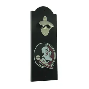 Licensed Florida State University Seminoles Wall Mounted Bottle Opener