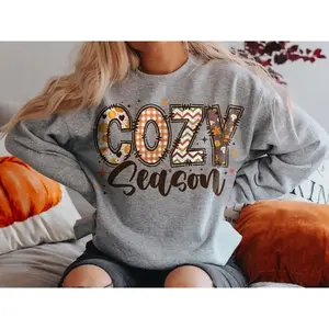 Cozy season happy fall Halloween shirt Womens Sweatshirt Unisex