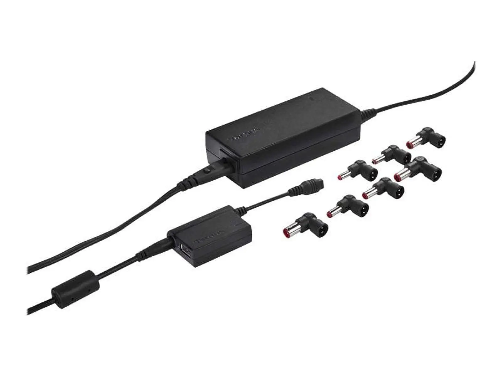 Targus 90W AC Universal Laptop Charger with USB Port, Black, APA32US