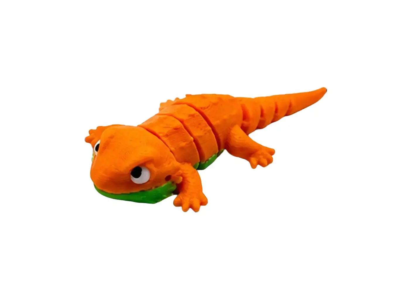 Beautiful Bearded Dragon Articulated Animal Decor Movable Ornaments