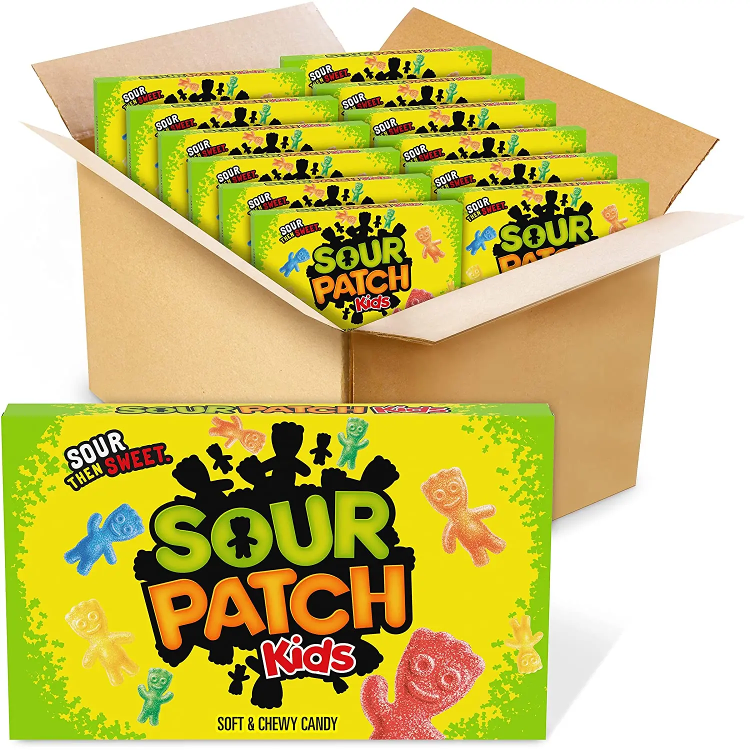 Sour Patch Kids Candy Box, 12 Count x 3.5 oz