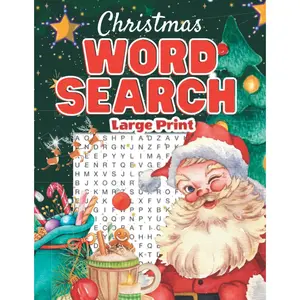 Christmas Word Search For Adults Large Print: 1000 Christmas Word Search Puzzle Books For Adults, Large Print Word Search Puzzles For Seniors, Holiday Word Search Books With Solutions
