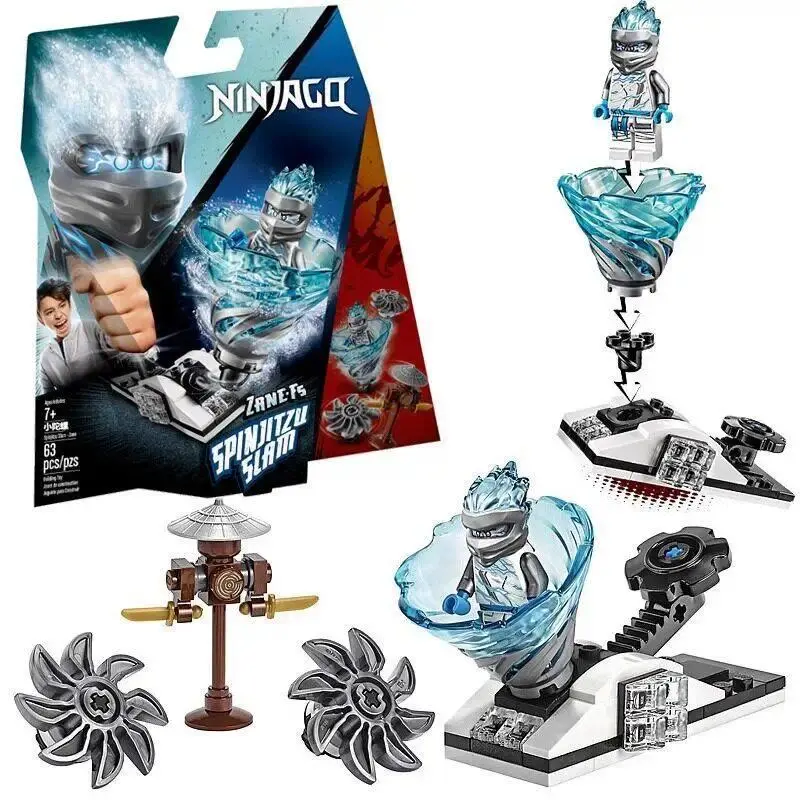 Ninjago Legendary Lloyd Golden Ultra Dragon Building Blocks Set, Classic Anime Figure, Spinning Top Model Bricks Toys, Kids Gift