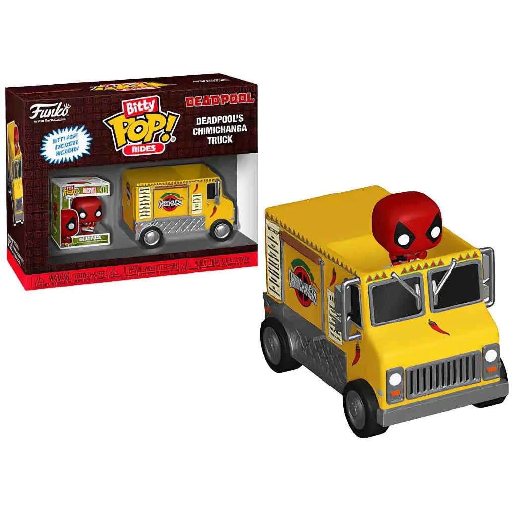 Funko Bitty Pop! Marvel Deadpool's Chimichanga Truck Mini Vinyl Figure
