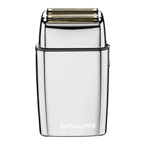BaBylissPRO FoilFX02 Silver Cord/Cordless Metal Double-Foil Shaver