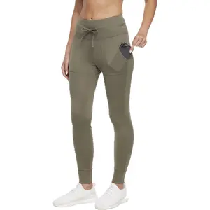 Outdoors & Sports Bally Total Fitness Womens Drawstring Jogger Leggings