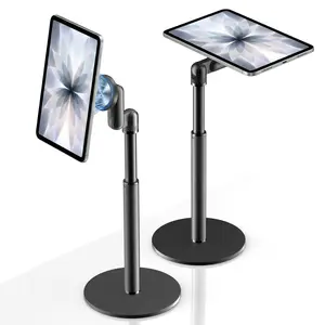 2026 New Model: 5-Axis Magnetic Desktop Stand for iPad—360° Rotatable and Height-Adjustable. Super Stable—Suitable for Mobile Phones and Tablets.