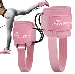 Ankle Strap for Cable Machine, Padded Ankle Straps for Cable Machine Kickbacks, Glute Workouts, Leg Extensions, Curls, Booty Hip Abductors Exercise