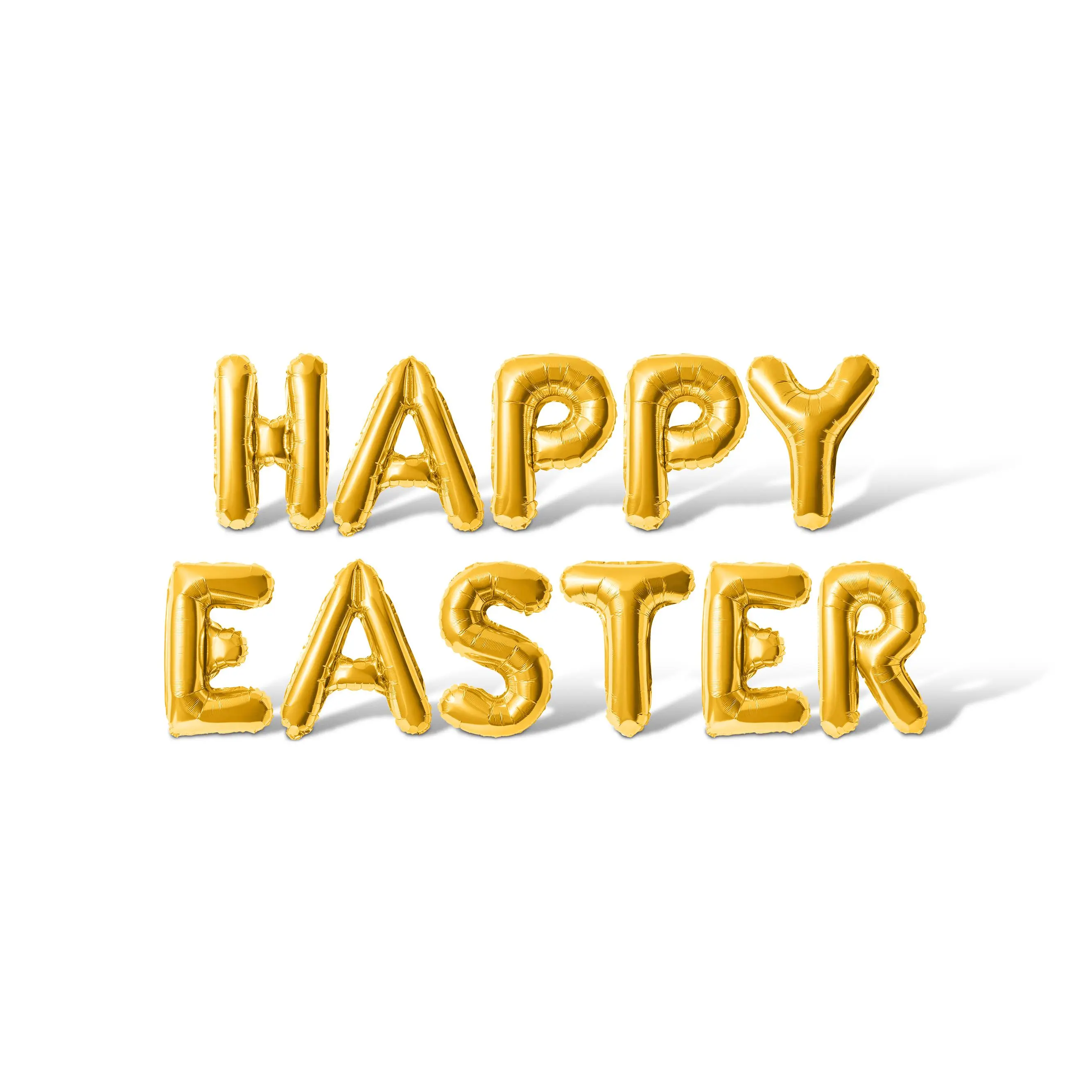 Letter Balloons - HAPPY EASTER 16" Inch Alphabet Letters Foil Mylar Balloon Easter Party Banner