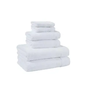 Fluffy Towels, White, Towel sets, Hand Towels, bath essentials, and quick drying towels - Allure Collection
