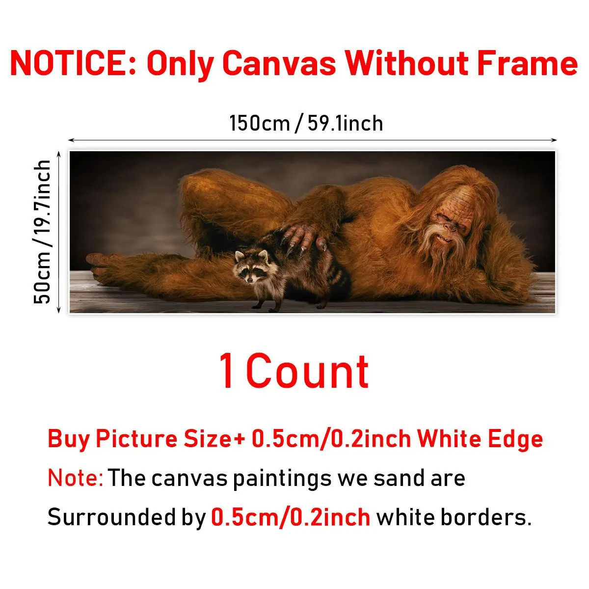 19.7x59.1in(Unframed)-H