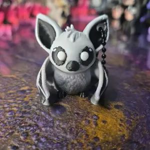 Bat Bag Charm Keychain - Adorable Bat Design with Unique Features for Everyday Use