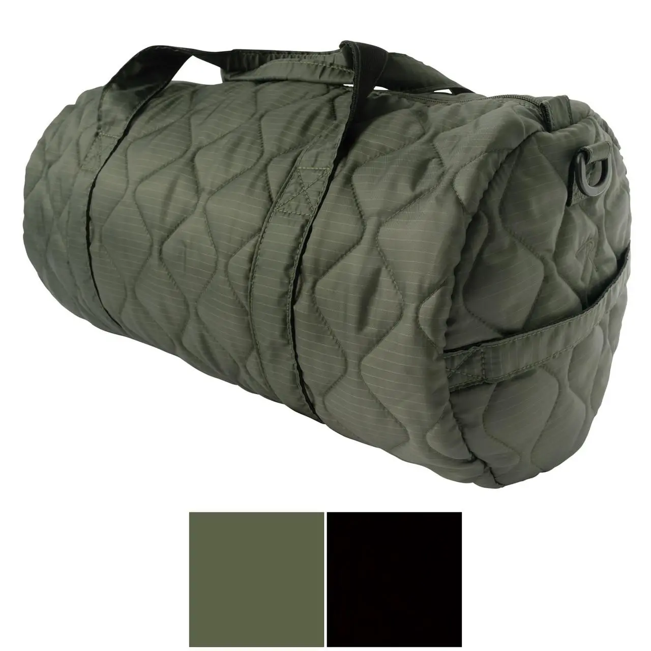Lightweight Quilted Woobie Duffle Bag - Overnight Duffle Bag with Dual Carry Handles 22L