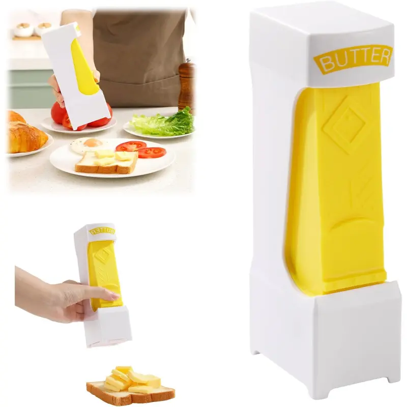 One Click Stick Butter Cheese Cutter/Slicer/Butter Dispenser/Butter Gadgets | Stainless Blade Slice