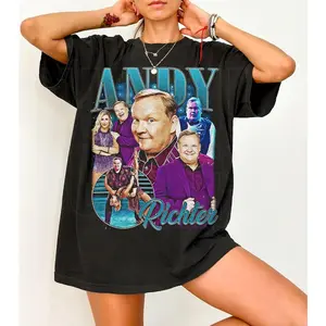 Andy Richter Dwts 2025 Bootleg Unisex Tshirt, Andy & Emma Slater Dancing With The Stars T-shirt