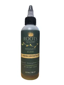 Roots & Glory Recovery Elixir – 5 Herb Growth Oil