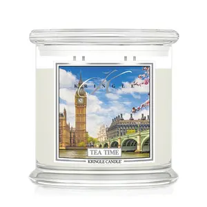 Tea Time Clove Scented XL 4-wick Candle Jar — For Home or Office Aroma
