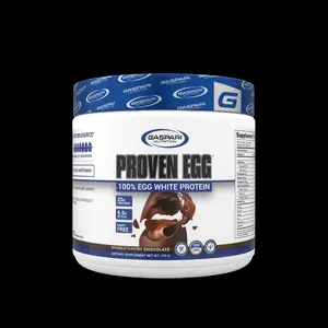 Gaspari Nutrition Proven Egg - 5 Servings - 100% Egg White Protein - 25g High-Quality Protein - Chocolate Flavor - USA Sourced - BCAA-Rich - Dairy-Free - 170g