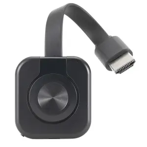 Portable WiFi Audio Video Transmitter & Receiver, Mobile Smartphone Android Casting Device with HDMI-Compatible Cable for Screen Mirroring on PC, TV, Phone Projector