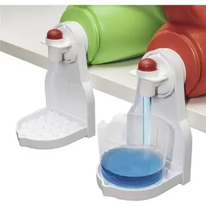 2 Pack Laundry Liquid Detergent Drip Catcher/Cup Holder, Fits Most Economic Sized Bottles, No More Leaks or Mess