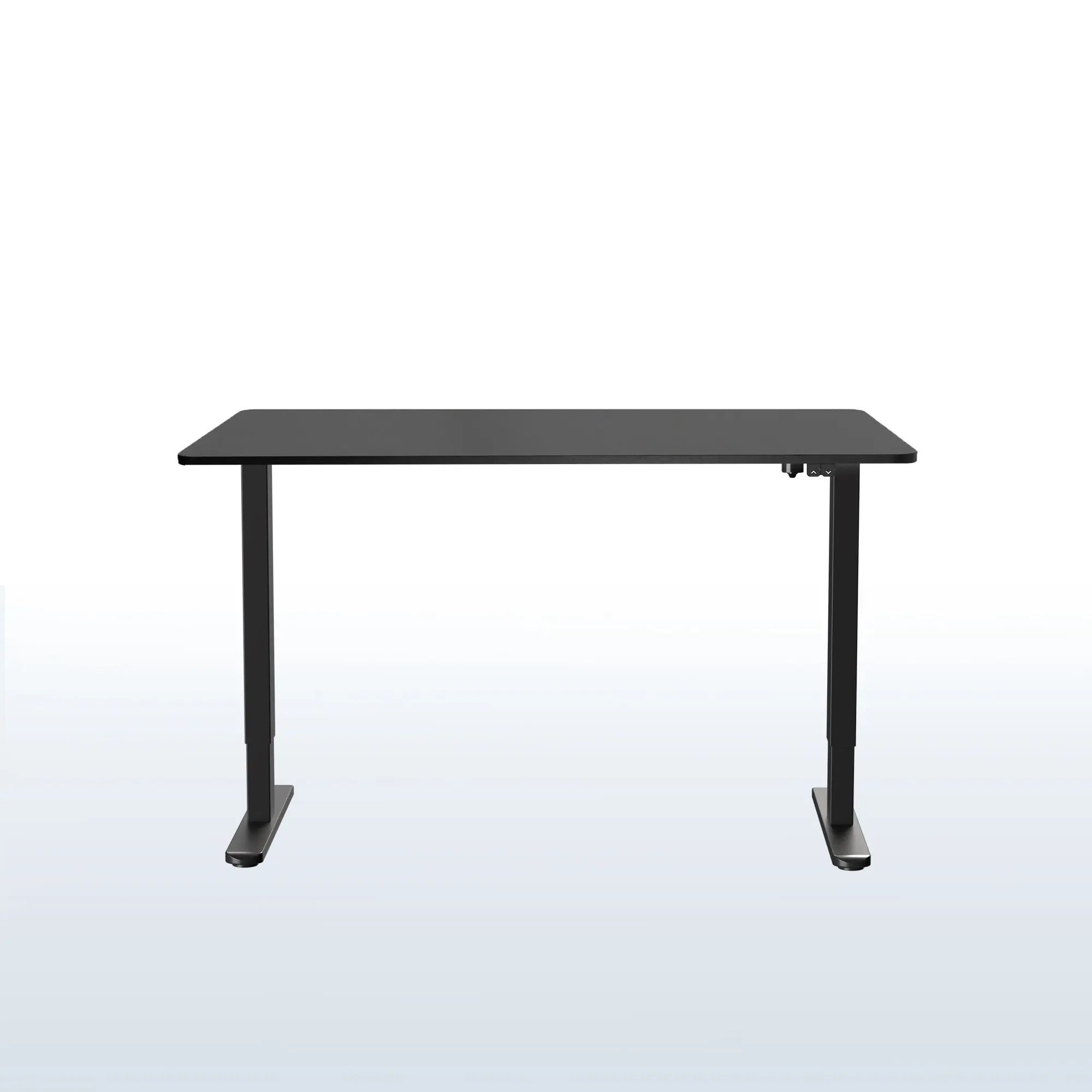 0B Series Ergonomic Adjustable Desk - 60" x 30" Rectangular Single User Office Desk with Electric Height Adjustment, Solid Steel Telescoping Legs