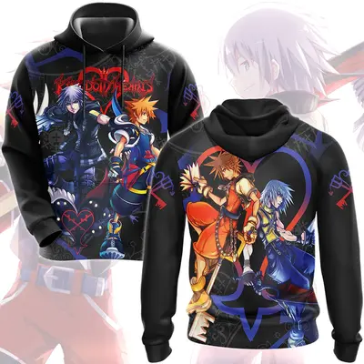 Cosplay Costume Kairi Hoodie Kingdom Hearts Kairi Cosplay Costume