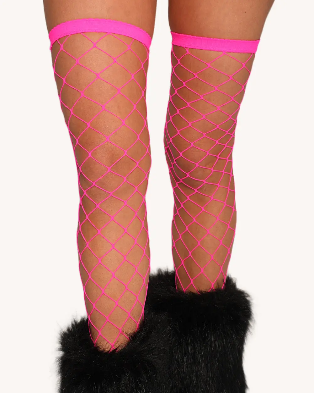 Women's Flirty Fishnet Thigh Highs - Lingerie, Bodysuits Compatible, Patterned Tights, Funky Tights Women's Flirty Fishnet Thigh Highs - Lingerie, Bodysuits Compatible, Patterned Tights, Funky Tights
