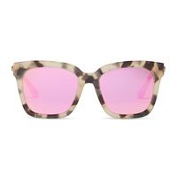 Cream Tortoise Pink Mirror