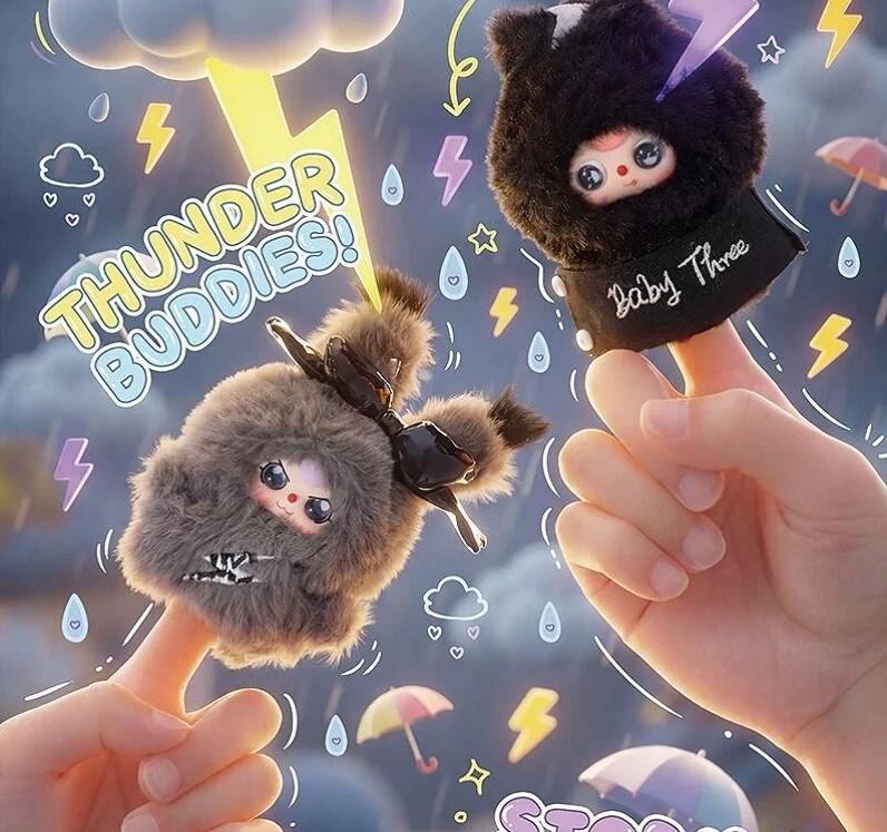 Baby three Weather Guide Plush Blind Box