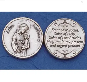 St. Anthony Italian Pocket Coin – A Symbol of Faith and Guidance