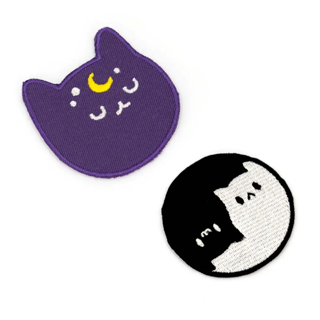 Stella & Kitty Patch Bundle - Promoting Love and Positivity - 2.5×2.5 Inches