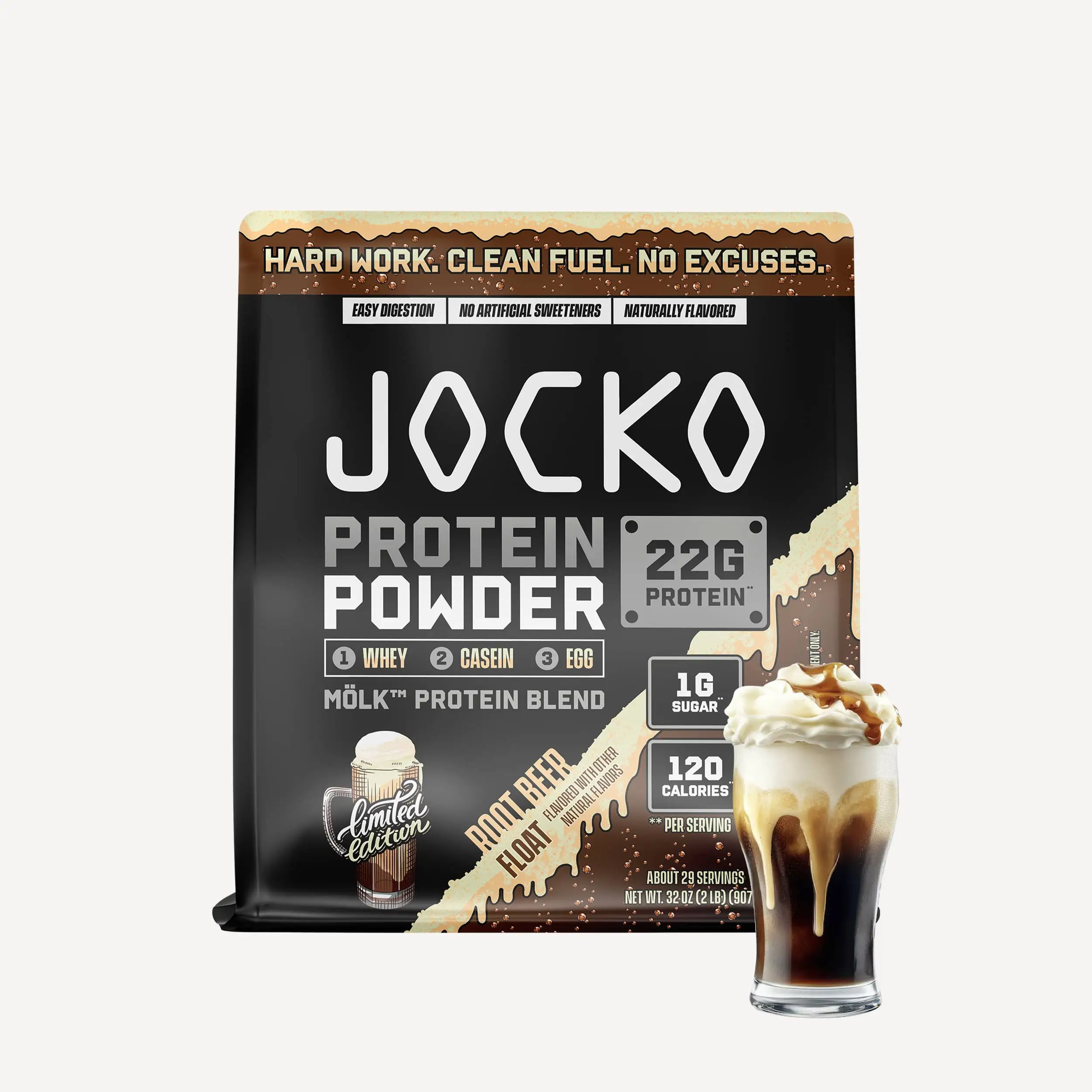 JOCKO MÖLK Protein Powder - Root Beer Float