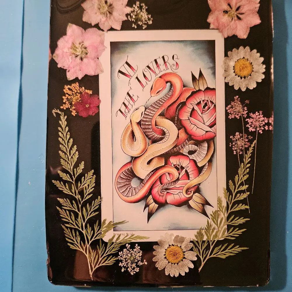 resin tarot bookshelf decor