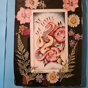 resin tarot bookshelf decor