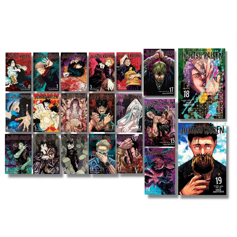 Jujutsu Kaisen Series Vol 0-19 -20 Book Set by Gege Akutami