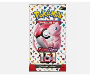 Pokemon TCG: Scarlet & Violet - 151 Booster Pack with 10 Cards and Basic Energy