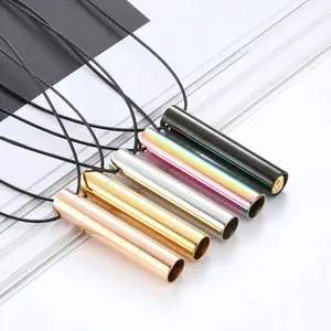 528 Hertz new whistling necklace Meditative stress reduction frequency can be blown with mindfulness to regulate breathing