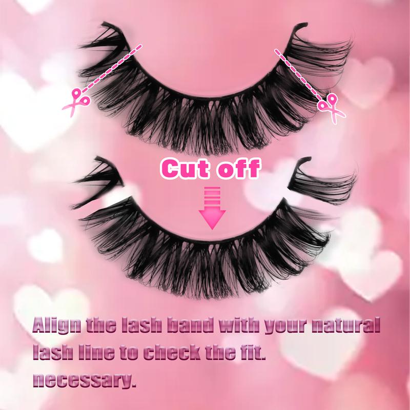 Lash Clusters, Natural Curling Mini Makeup Strip Lash, Lightweight False Eyelash Extensions for Lashes Extensions, Women Eye Makeup Enhancement, Cosmetic Eyelashes Set, False Eyelash Set, Lash Extensions Kit, DIY Lash Kit, Naturally Curly Eyelashes