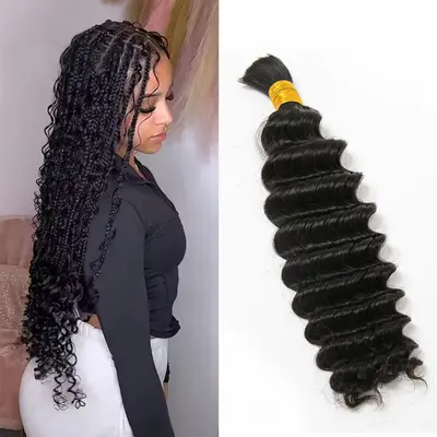 Boho Knotless Braids with Straight Hair TikTok Shop