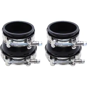 2.5 to 3 inch Straight  Reducer  Coupler Hose Turbo Pipe with T-Bolt Clamps