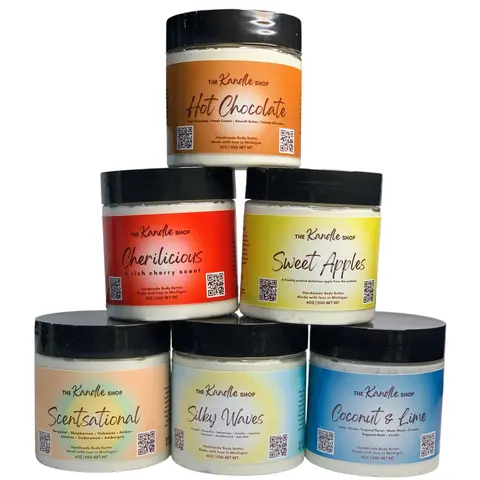 Body butter 4oz, Organic Ingredients, Moisturizing, Hydrating, Nourishing Body cream