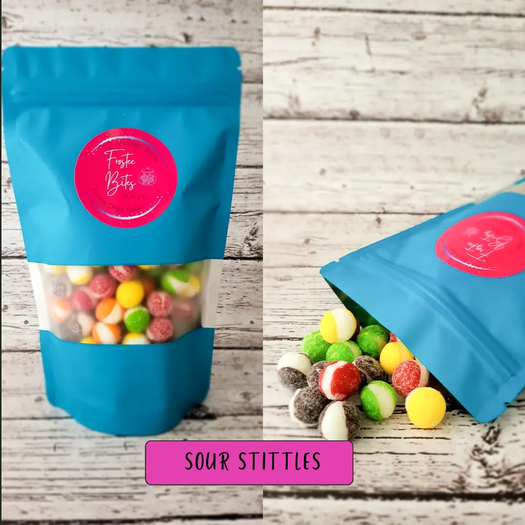 Frostee Bites Freeze Dried Cruncy Sour Stittles