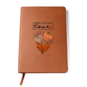 Christian Journal for Women – Do Everything in Love Bible Verse Notebook Gift for Her