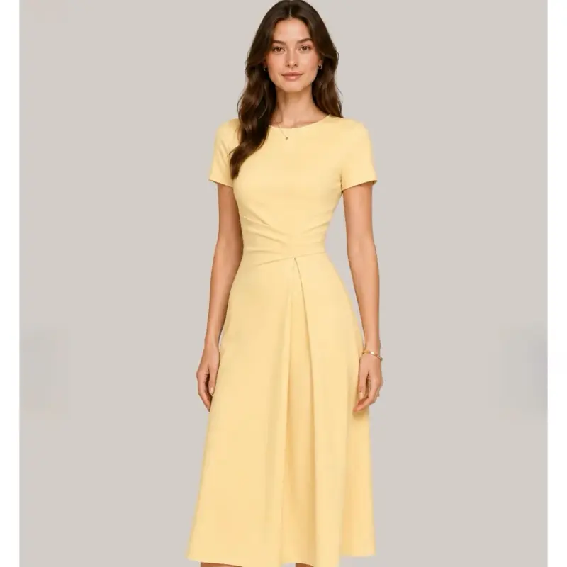 Dress Elegant , dress midi, dress office, dress Church