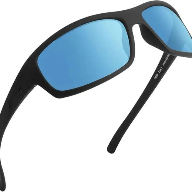 B: Frame: Matte Blackout/Lens: Smoke - Ice Mirror