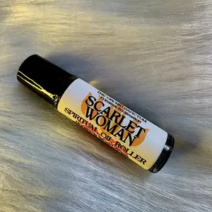 The Scarlet Woman Oil Roller – Portable Aromatherapy Roller Bottle for On-the-Go Use