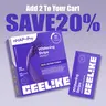 CEELIKE Purple Whitening Strips Teeth, 14 Strips (7 Sessions) + Cheek Retractor, Nano-Hydroxyapatite Enamel-Safe, Peroxide-Free, Antibacterial, Water Base, Non-Sensitive Selfcare for Back to School